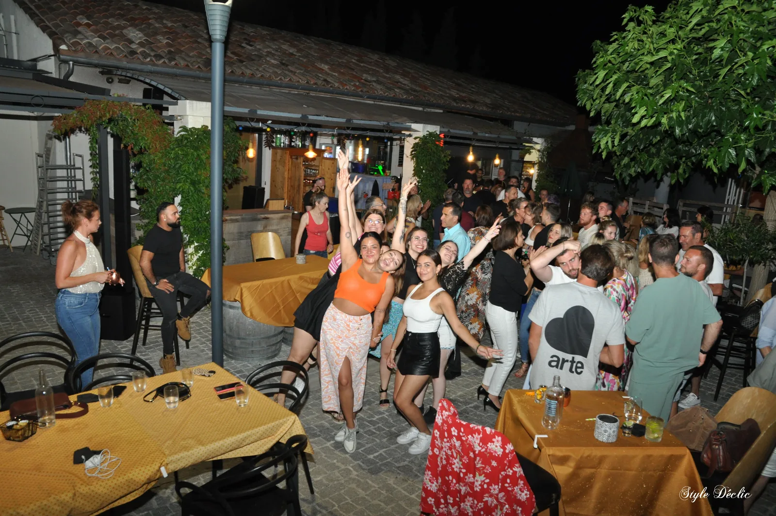 Soirée en terrasse au CabaRé