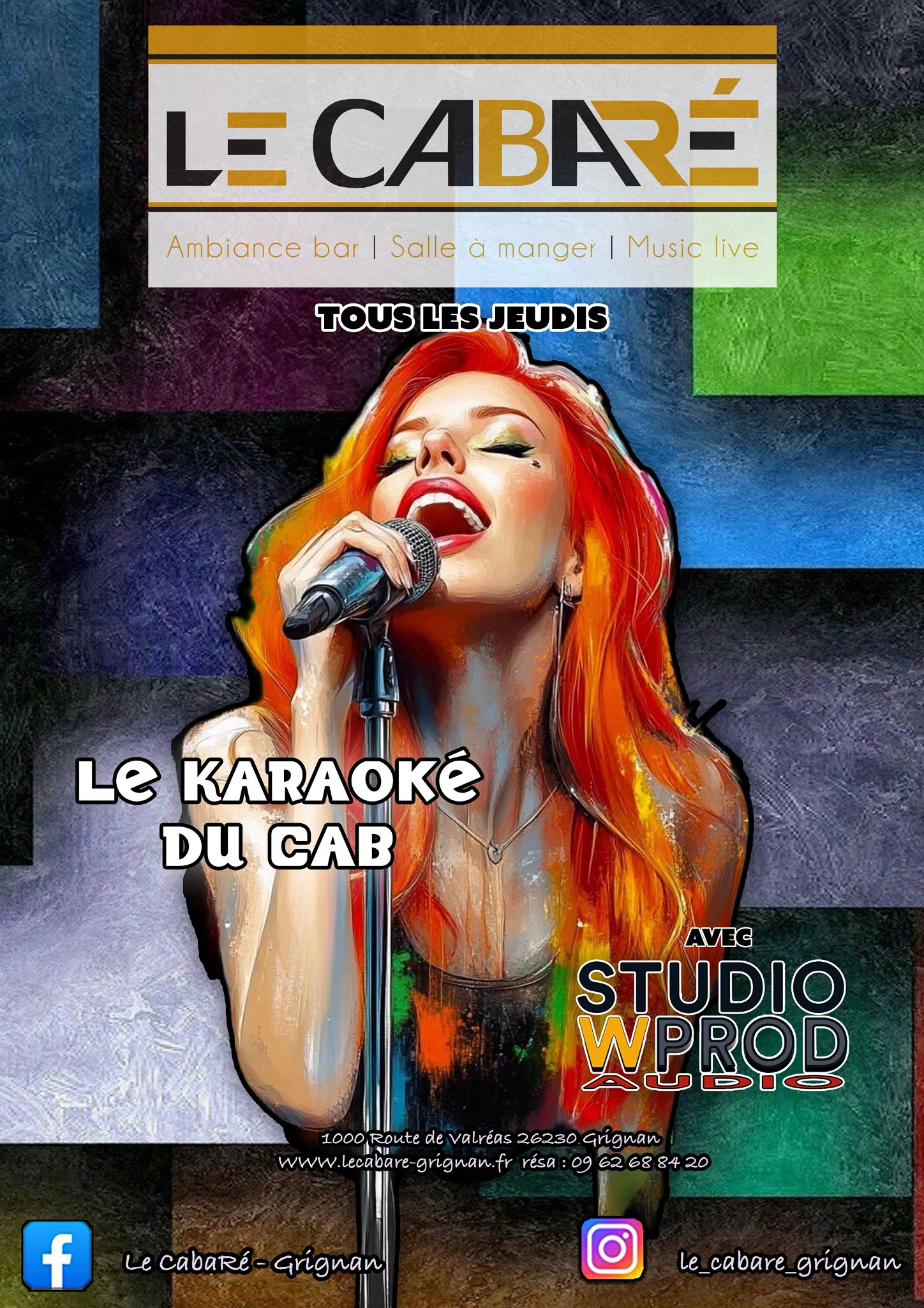 Le Karaoké du Cab' — Tous les jeudis